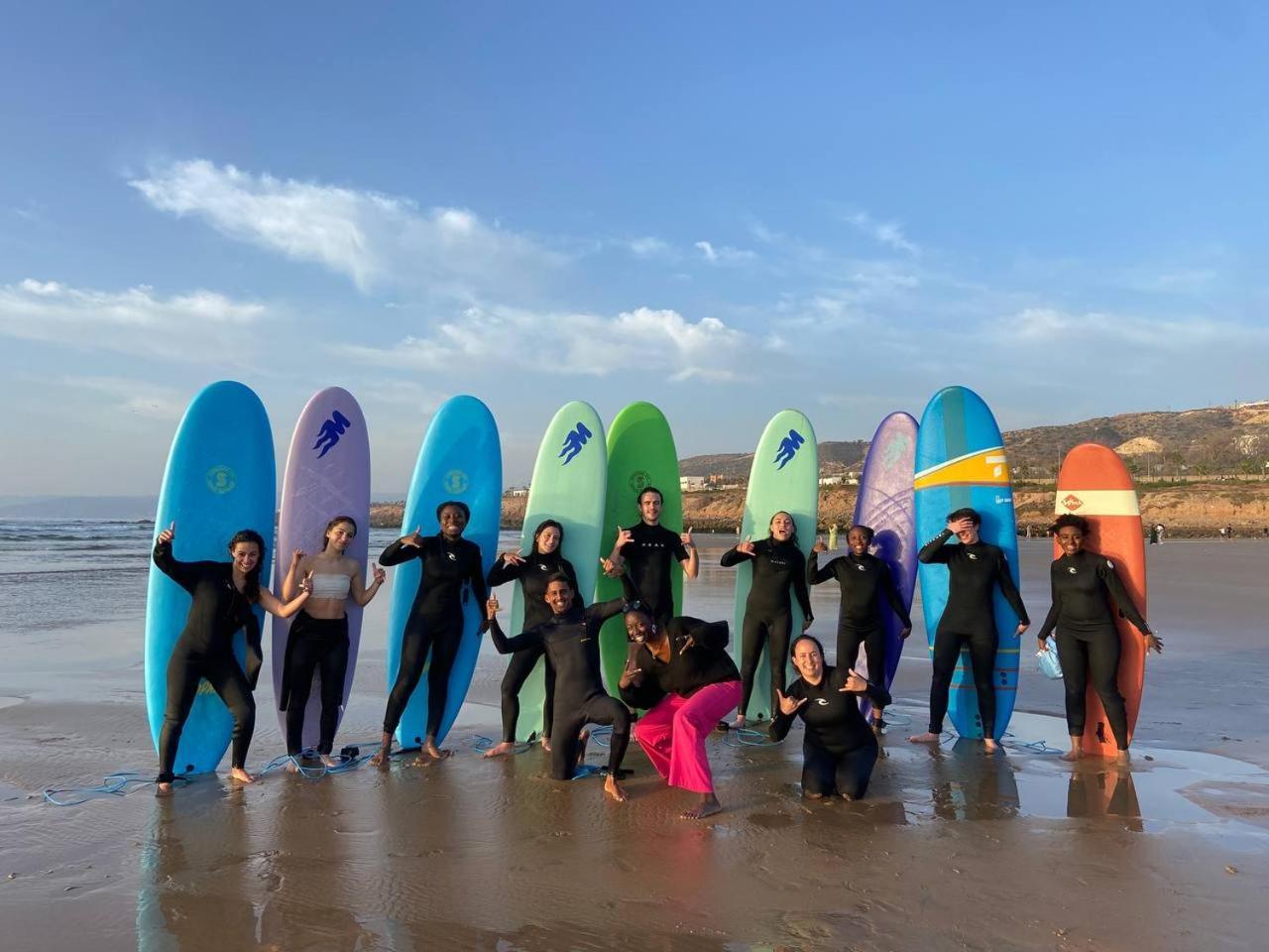 Tayyurt Surf Camp Tamraght Aourir Hostel Imi Mikki Exterior foto