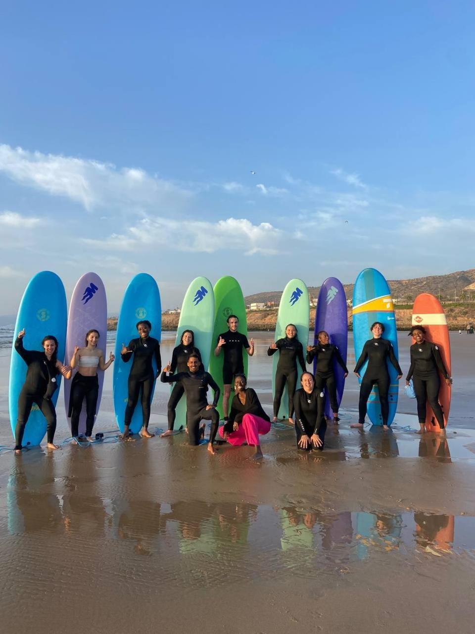 Tayyurt Surf Camp Tamraght Aourir Hostel Imi Mikki Exterior foto